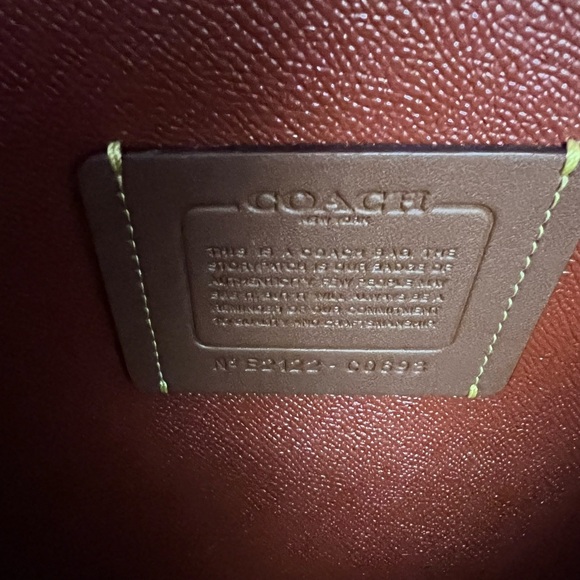 Coach Willow Brown Signature Tote Bag - Picture 11 of 13